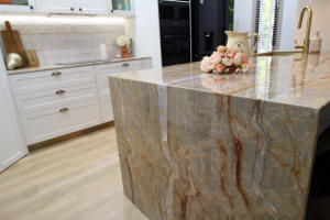 Large drawers with built in wine fridges